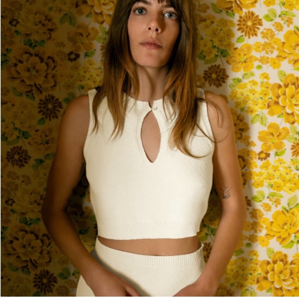 Zara Cream Top, new never worn